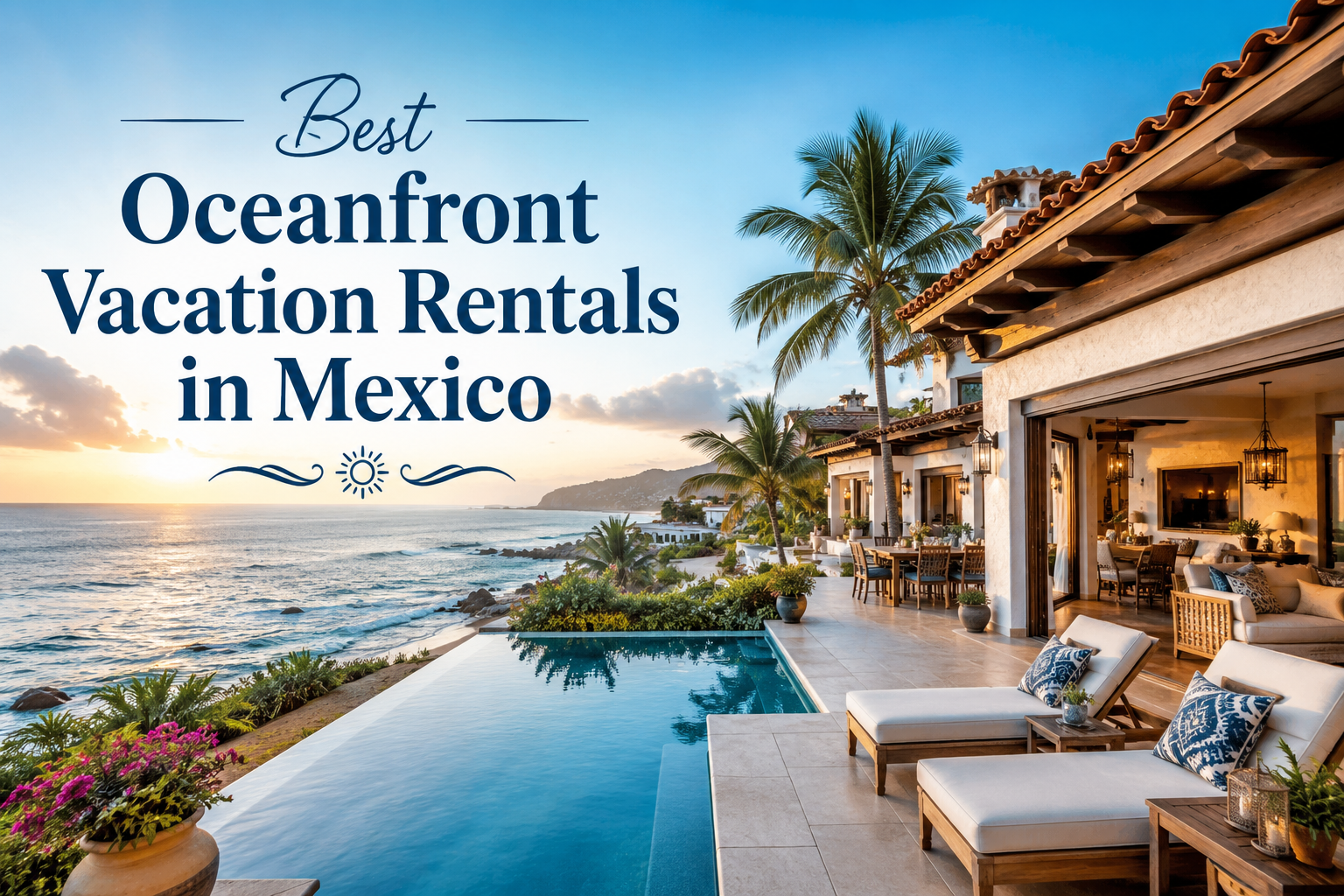 Best Oceanfront Vacation Rentals in Mexico | The Strand House